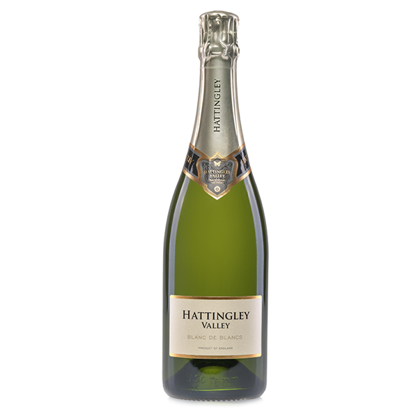 English Sparkling Wine Hattingley Valley 2010 Blanc de Blancs Glass