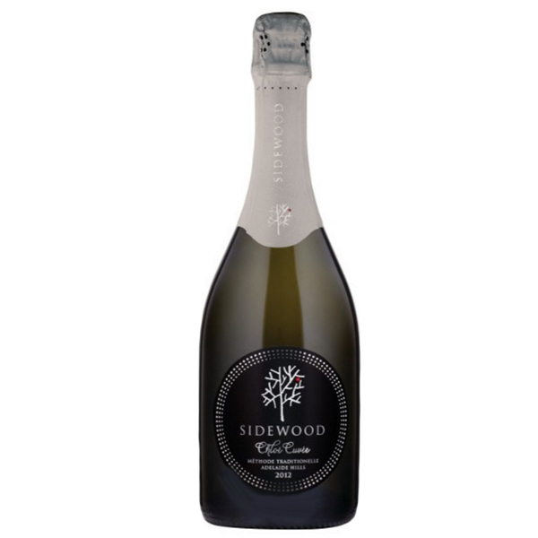 Australian Sparkling Wine Sidewood Vineyard Chloé Cuveé 2012 Glass of Bubbly