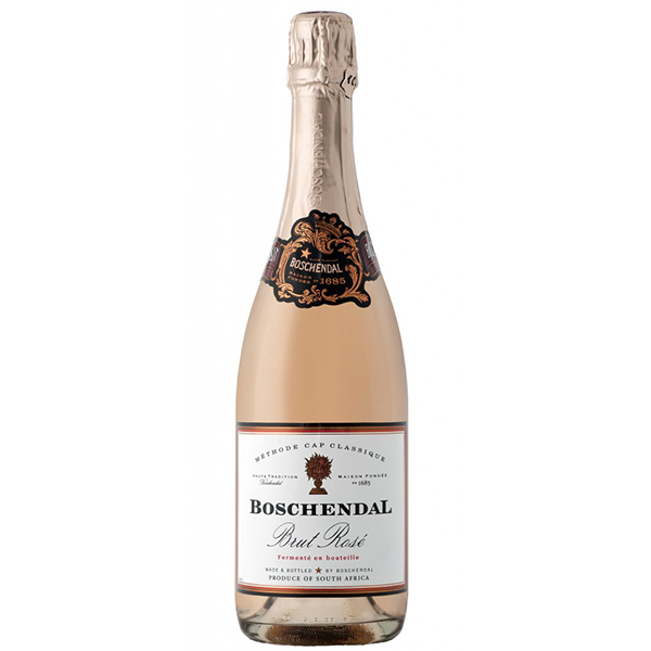 South African Sparkling Wine Boschendal Rosé Glass of Bubbly