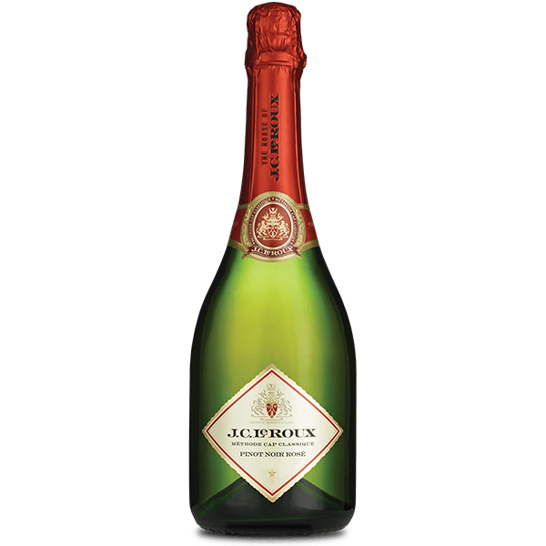 South African Sparkling Wine J.C. Le Roux Pinot Noir Rosé 2009 Glass