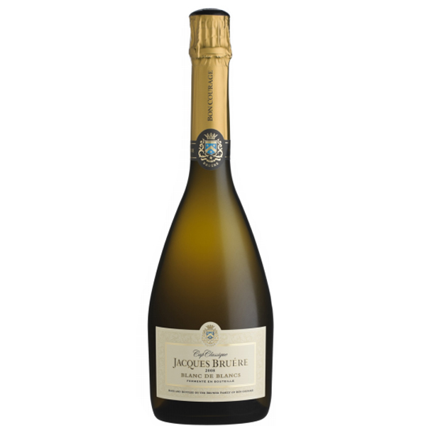 South African Sparkling Wine Jacques Bruére Blanc de Blancs 2008