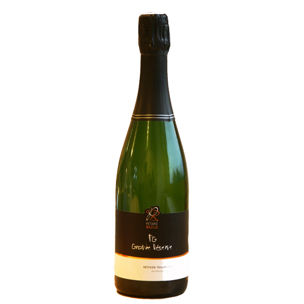 French Sparkling Wine Petard Bazile P.G. Grande Réserve | Glass of Bubbly